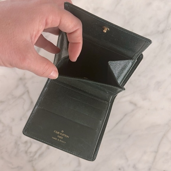 Preloved Vintage Dark Green Louie Vuitton Men's  Wallet - Picture 10 of 10